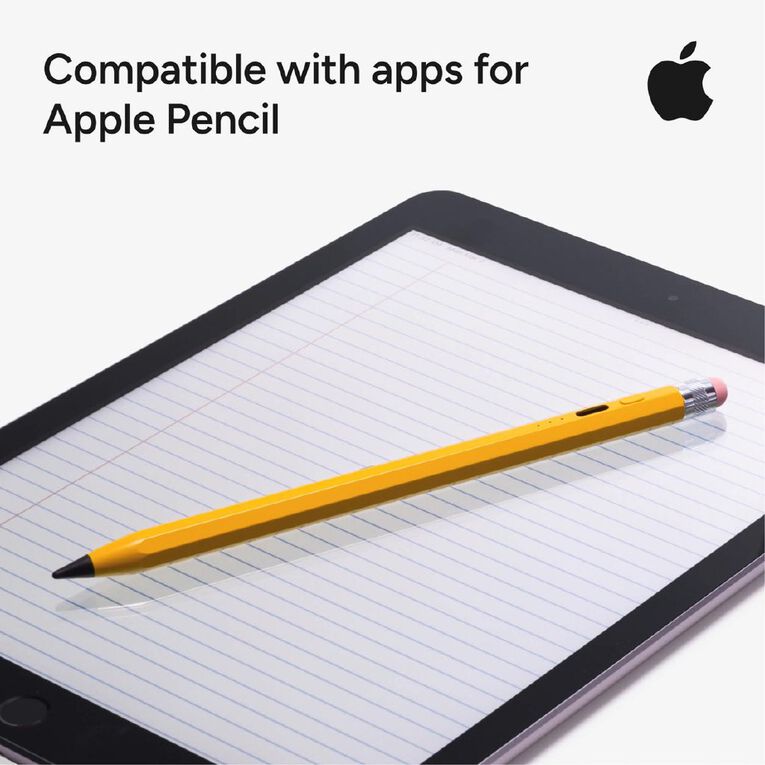 Zagg Oxford Stylus Pencil for iPad and iPad Pro - Yellow, , hi-res