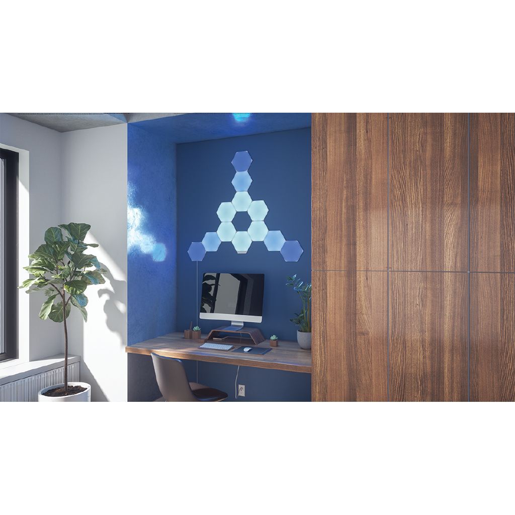 Nanoleaf Shapes Hexagon Starter Kit - 9 Pack - Noel Leeming