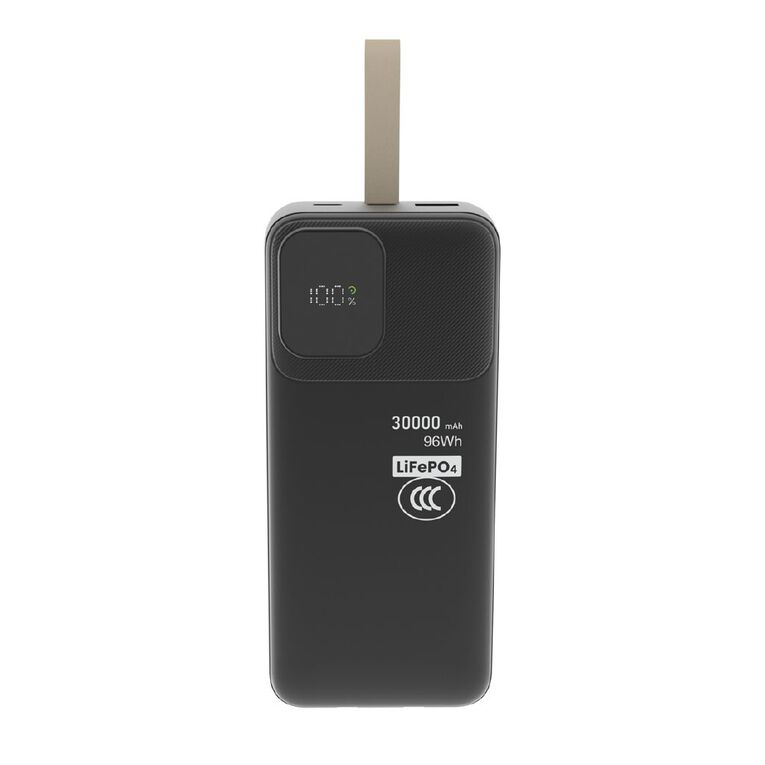Laser 30K CCC LFP Powerbank - Black, , hi-res