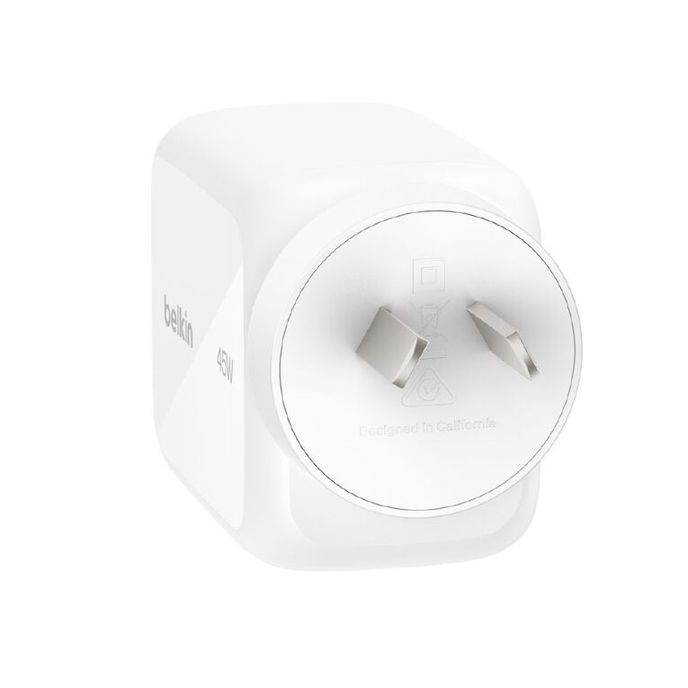 Belkin UltraCharge Retractable GaN Wall Charger 45W, , hi-res
