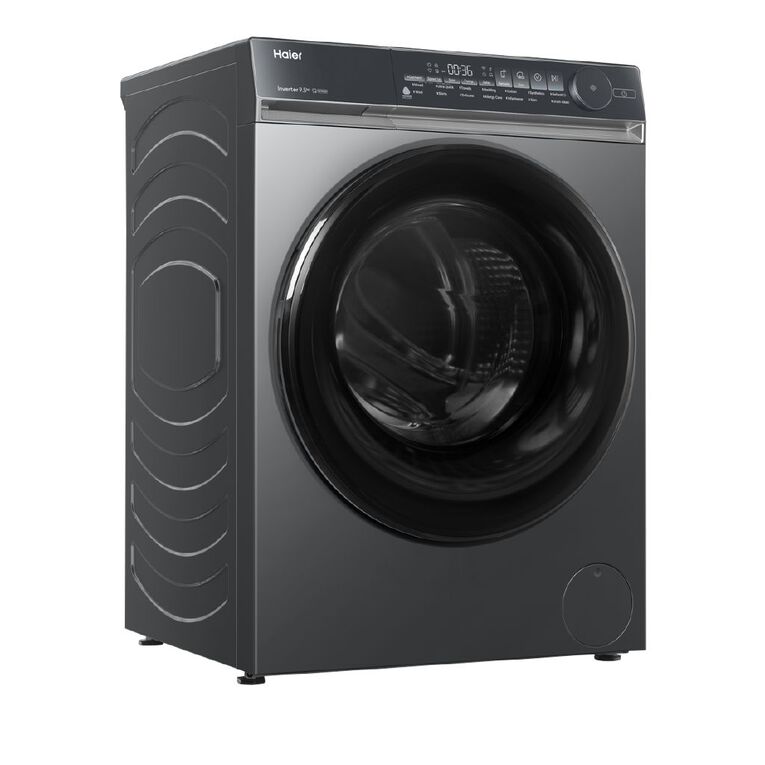 Haier 9.5kg 500 Series Front Load Washer - Black, , hi-res