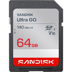 Sandisk Ultra Go SDHC UHS-I 64GB SD 140MB/s(R)