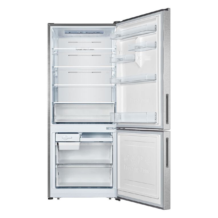 Hisense Bottom Mount Fridge Stainless Steel 417L, , hi-res