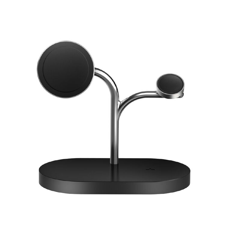 Samsung Qi2 3in1 Wireless Charging Stand - Black, , hi-res