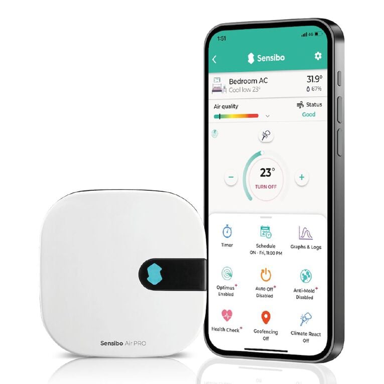 SENSIBO Air Pro WiFi Heat Pump Controller, , hi-res