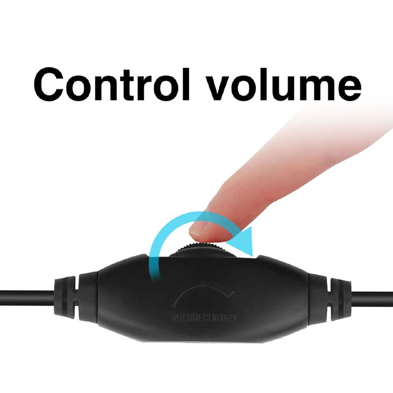 Laser Wired Conference Headset 3.5mm Built-in Microphone, , hi-res