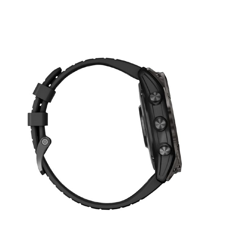 Garmin epix Pro (Gen 2) - Sapphire Edition, 51 mm, Carbon Gray DLC Titanium with Black Band, , hi-res
