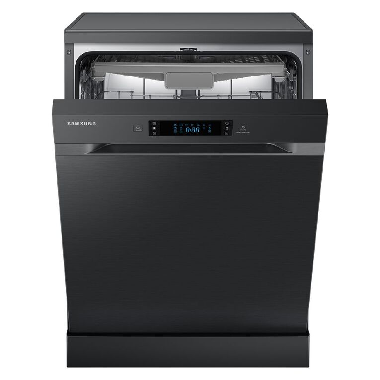 Samsung 60cm Free Standing Dishwasher Black Noel Leeming