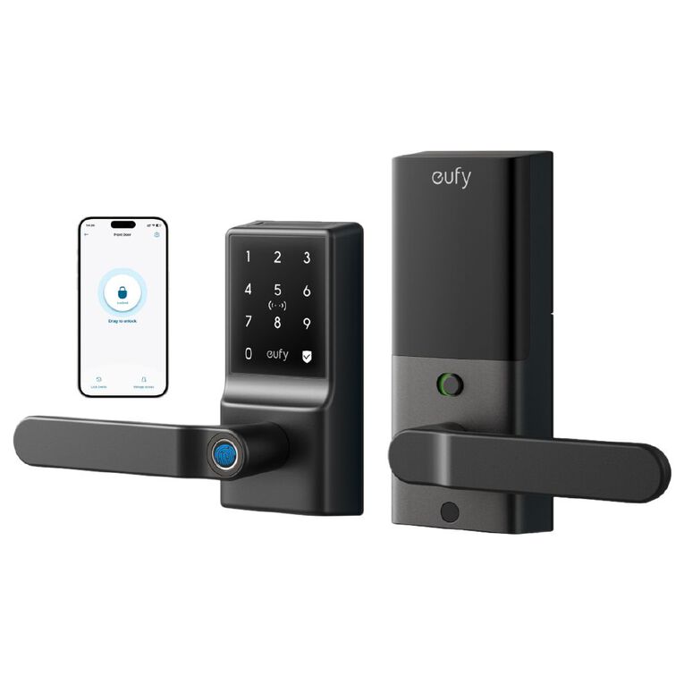 Eufy Security Smart Lever Lock C33 - Black, , hi-res