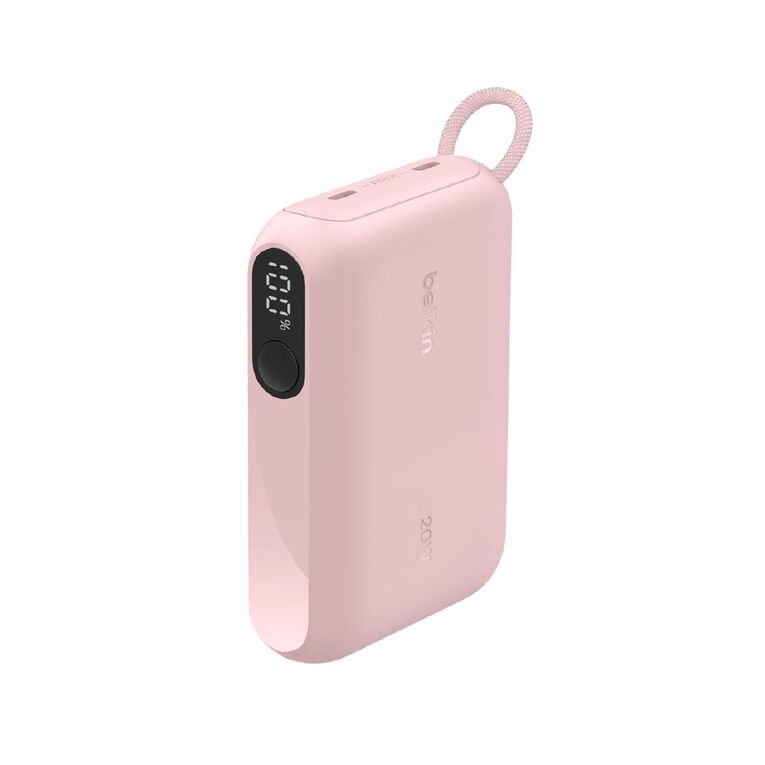 Belkin BoostCharge Power Bank 10K with Display - Pink, , hi-res