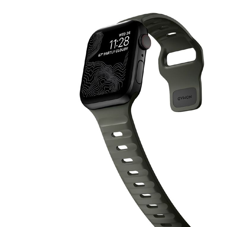 Nomad Sport Band for Apple Watch (42 / 44-46 / 49mm / ULTRA) - Ash Green, , hi-res