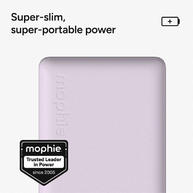 Mophie Power Boost 10K PD Powerbank - Lilac, , hi-res