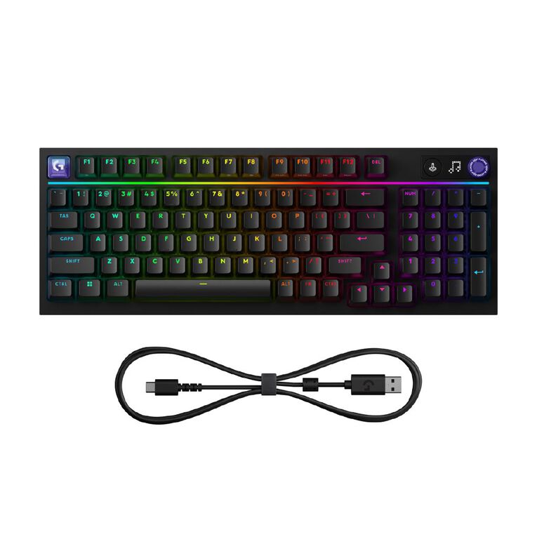 Logitech G316 X Wired Mechanical Gaming Keyboard - Black, , hi-res