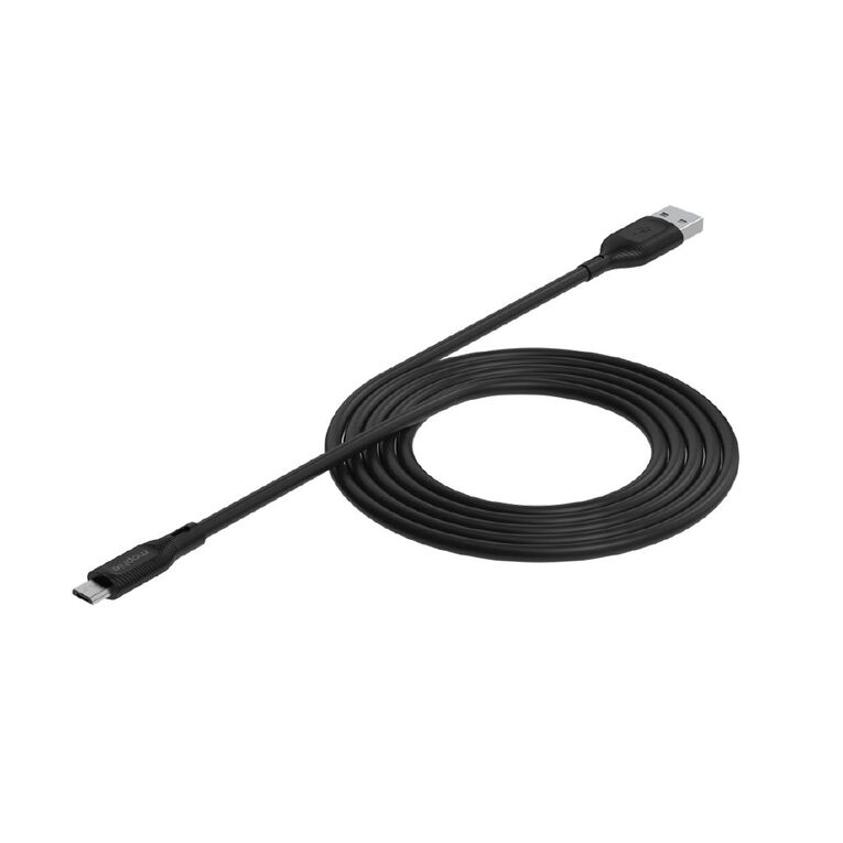 Mophie Essential USB-A to Micro USB Cable 2m - Black, , hi-res
