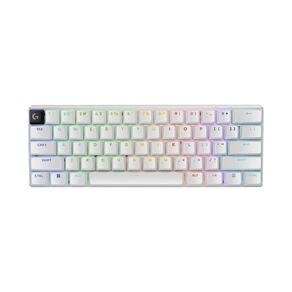 Logitech G PRO X 60 LIGHTSPEED Wireless Gaming Keyboard (Tactile) - White