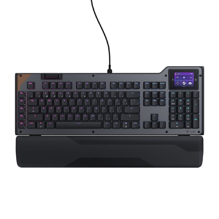 Turtle Beach Command KB5 Full-Sized Mechanical RGB Wired Gaming Keyboard, , hi-res
