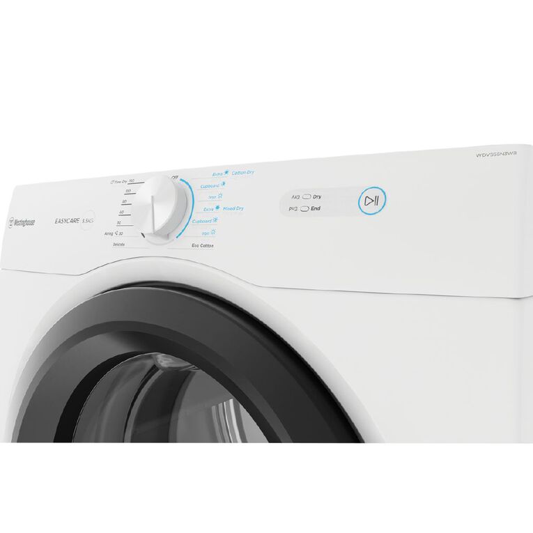 Westinghouse 5.5kg vented Sensor clothes dryer, , hi-res