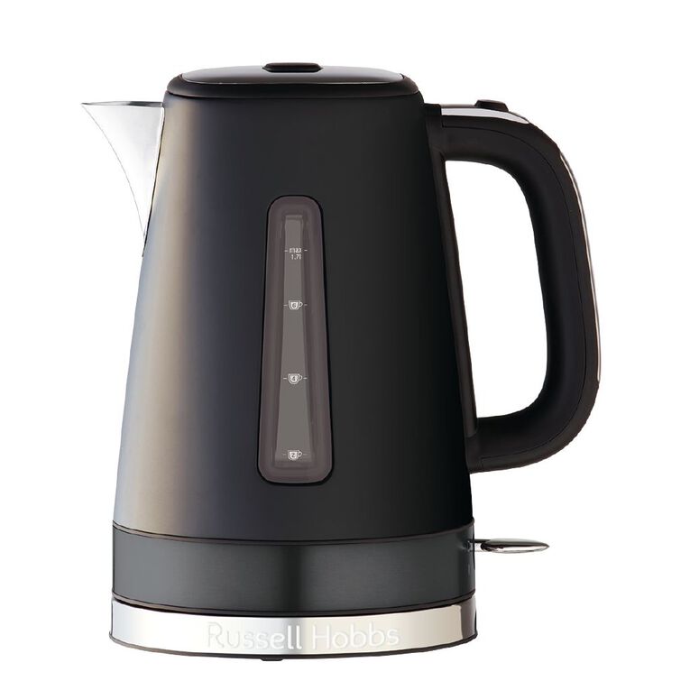 Russell Hobbs Brooklyn Black Kettle Noel Leeming