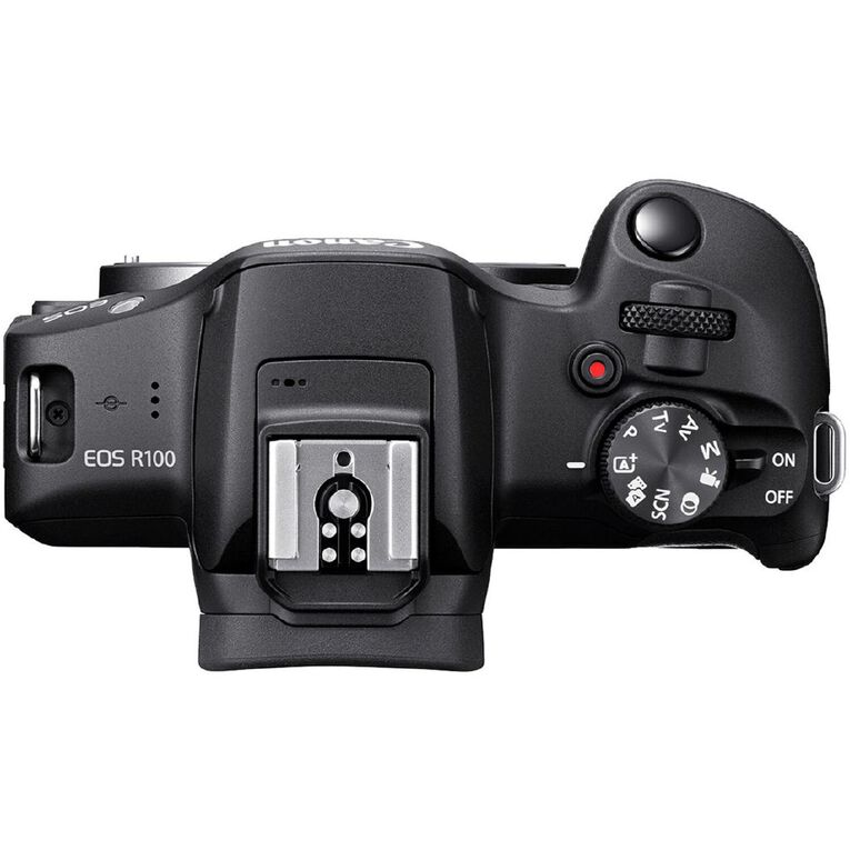 Canon EOS R100 Mirrorless Camera with RF-S 18-45mm Lens, , hi-res