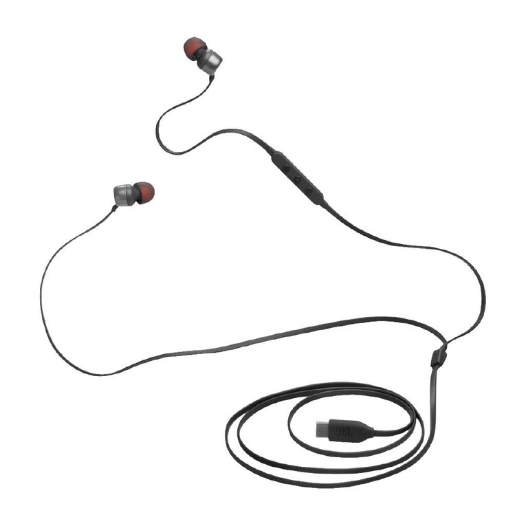 JBL Tune 310C USB-C Wired Hi-Res In-Ear Headphones - Black, , hi-res