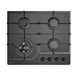 Award 60cm Gas Cooktop - Black Glass