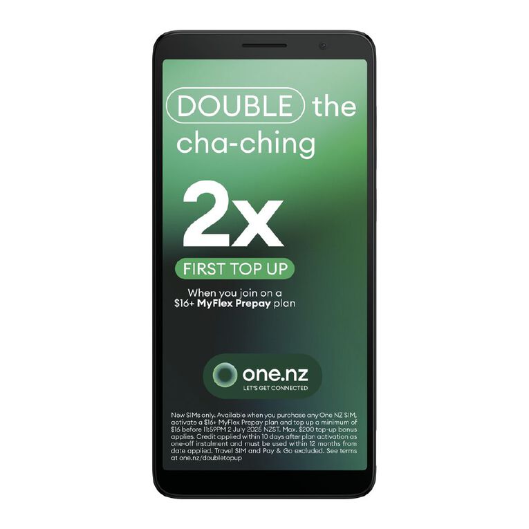 Smart M25 Locked with One NZ Sim Bundle - Black, , hi-res