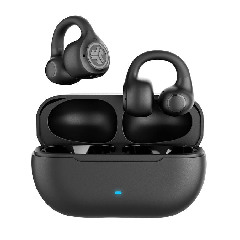 JLab Flex Open True Wireless Earbuds - Black, , hi-res