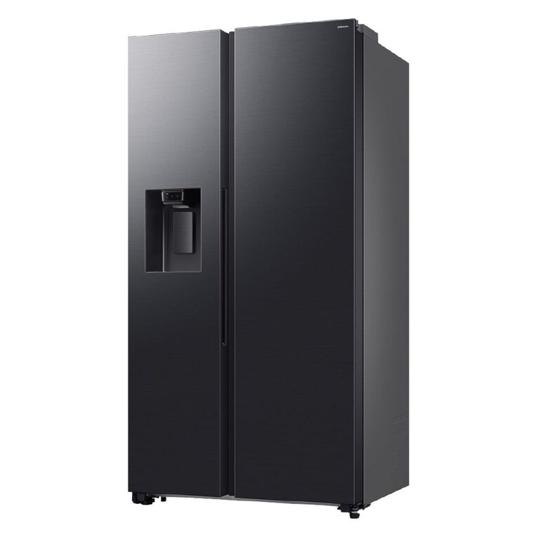 Samsung 635L Side By Side Ice & Water Dispenser Fridge Freezer - Dark Stainless (SRS6200S), , hi-res