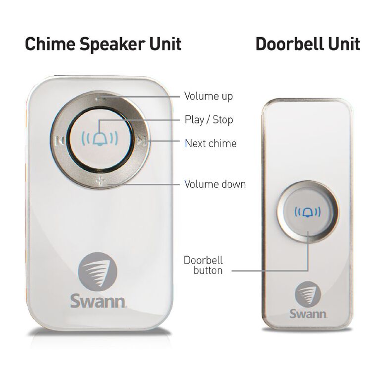 Swann Plug-In Door Chime, , hi-res