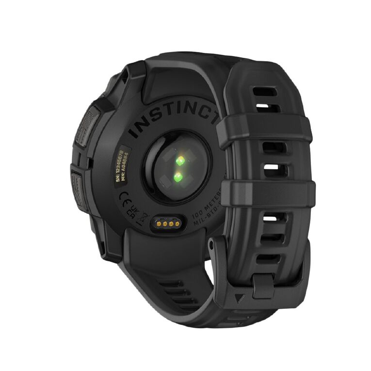 Garmin Instinct 3, 45mm, AMOLED, Black Bezel with Black Band, , hi-res
