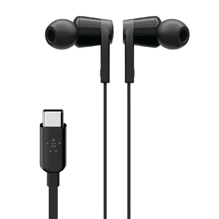 Belkin ROCKSTAR Headphones with USB-C Connector - Black, , hi-res