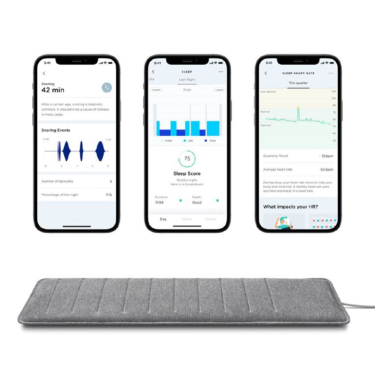 Withings Sleep Analyser - Under-Mattress Sleep Tracker, , hi-res