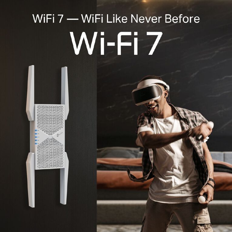 TP-Link RE655BE BE9300 Tri Band Wi-Fi 7 Range Extender, , hi-res