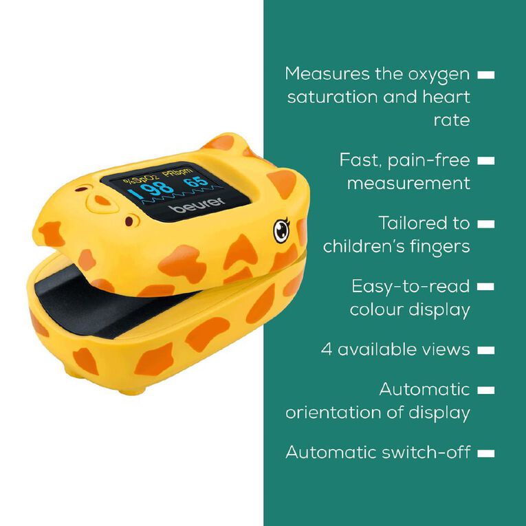 Beurer PO13 Kid's Pulse Oximeter, , hi-res