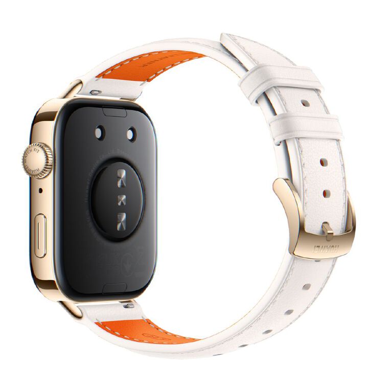 Huawei Watch Fit 3 - White Leather Strap, , hi-res