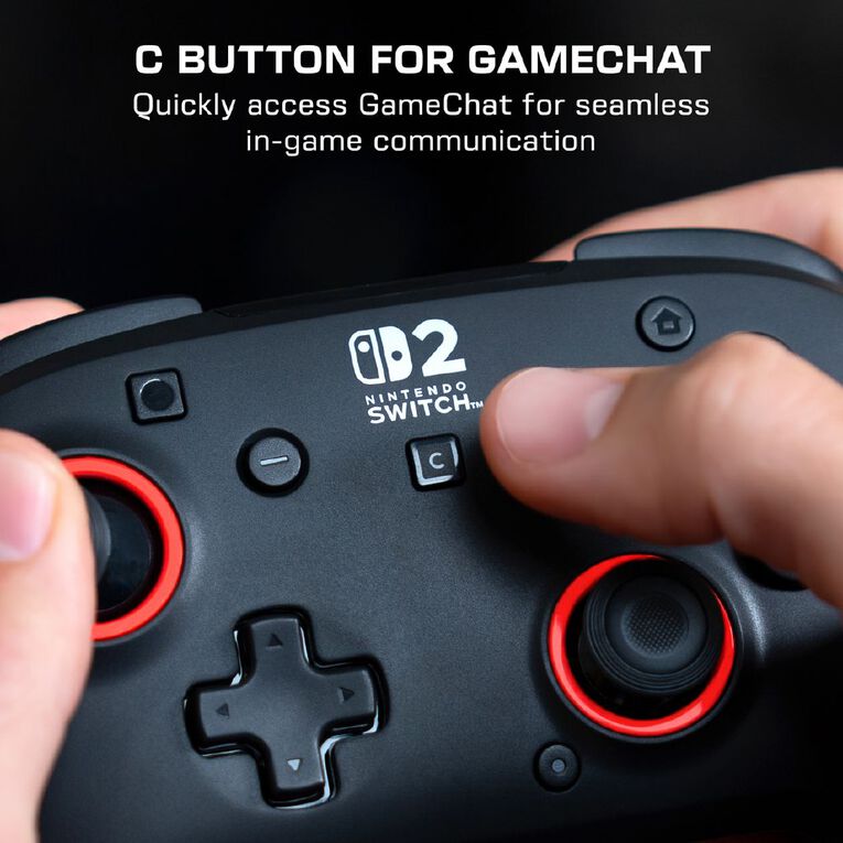 Turtle Beach Rematch Wireless Nintendo Switch 2 Controller - Black, , hi-res
