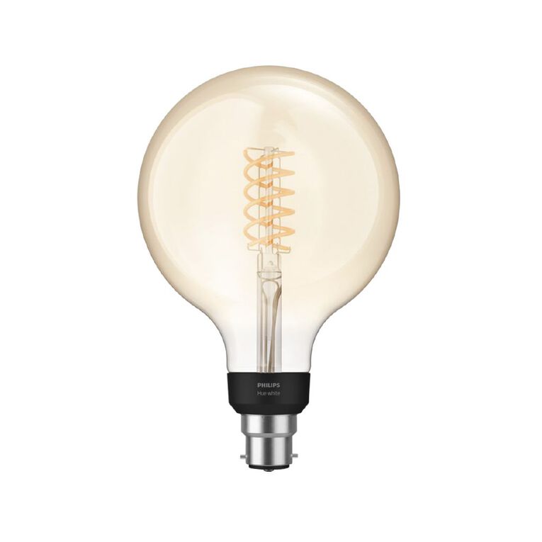 Philips Hue White 7W G125 Filament Bulb - B22, , hi-res