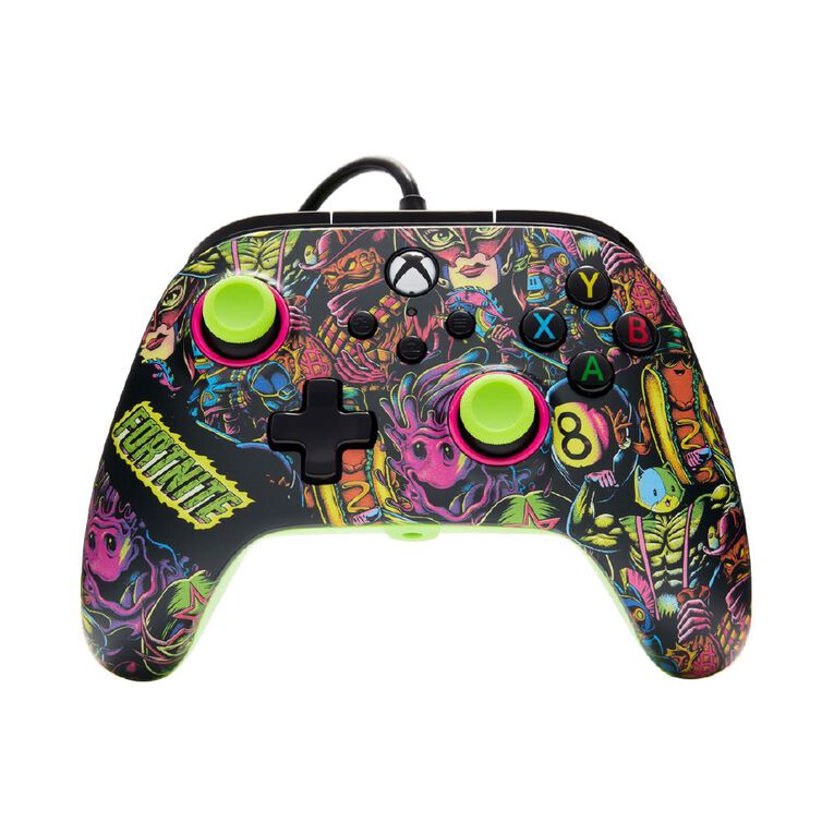PowerA Advantage Wired Controller for Xbox Series X|S - Fortnite Glow, , hi-res