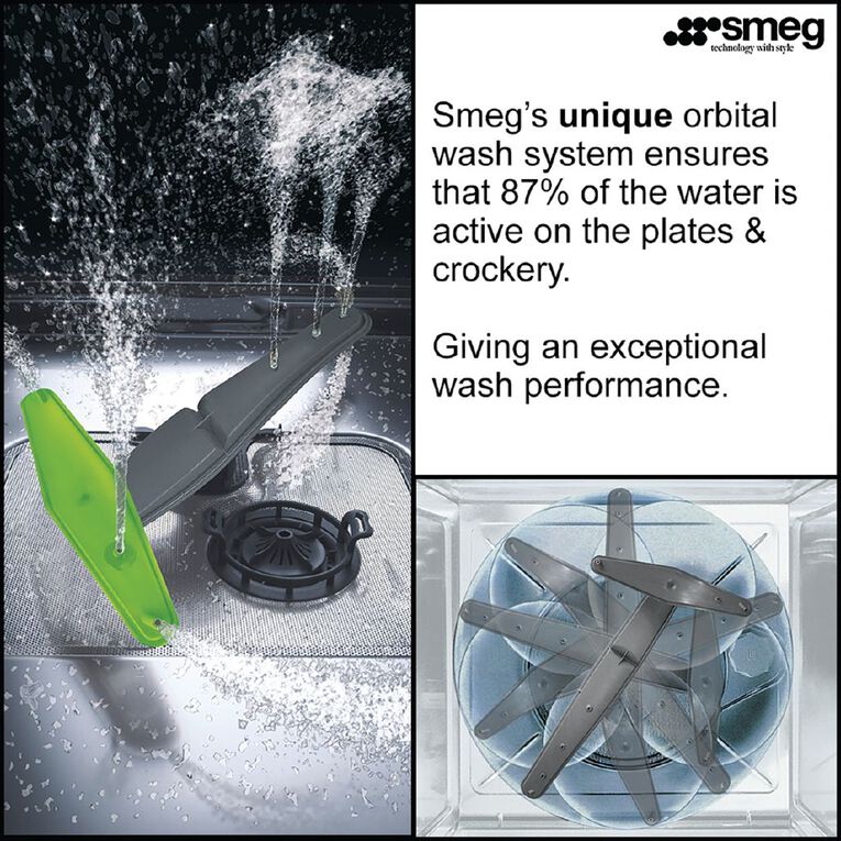 Smeg 14place Setting Dishwasher Stainless Steel Noel Leeming