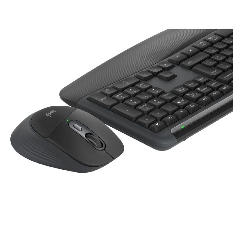 Logitech MK880 Signature Comfort Plus Wireless Keyboard and Mouse Combo - Graphite, , hi-res