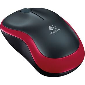 Logitech Wireless Mouse M185 Red
