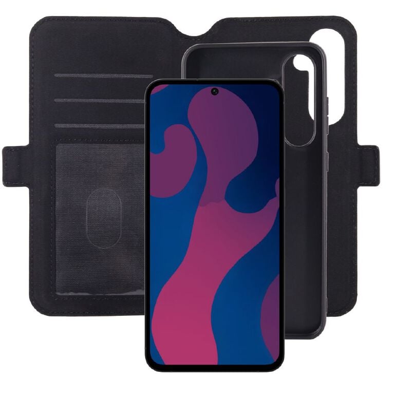 3SIXT NeoWallet Case for Samsung Galaxy S24FE - Black, , hi-res