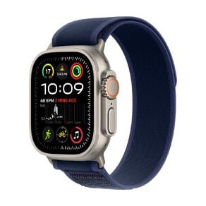 Apple Watch Ultra 2 GPS + Cellular 49mm Natural Titanium Case with Blue Trail Loop M/L