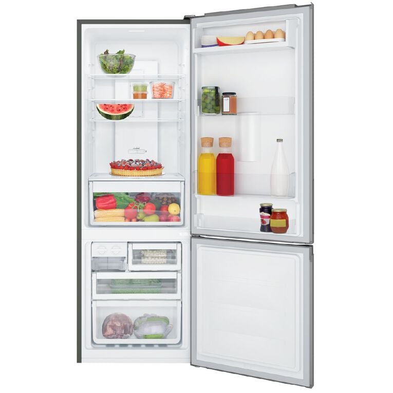Westinghouse 335L bottom freezer refrigerator, arctic steel, , hi-res