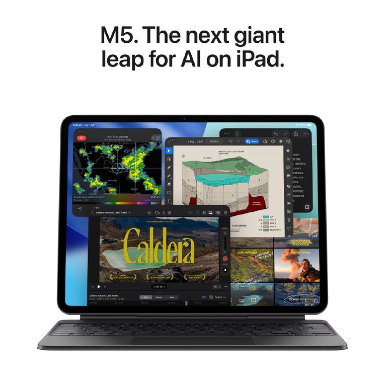 Apple iPad Pro 11-inch With M5 Chip 256GB WiFi - Silver, , hi-res