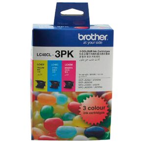 Brother LC40CL3PK Tri-Colour Pack