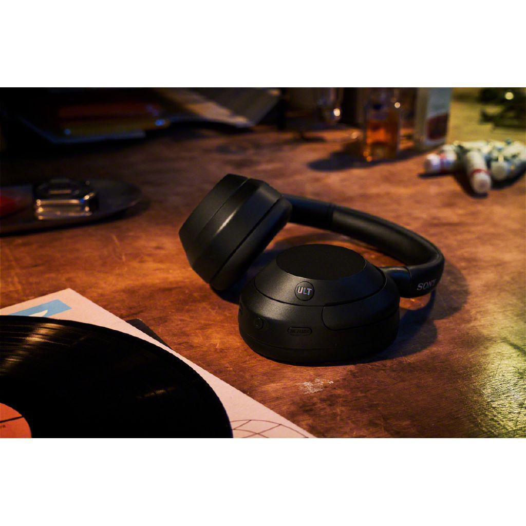 Sony ULT WEAR Wireless Noise Cancelling Headphones - Black - Noel