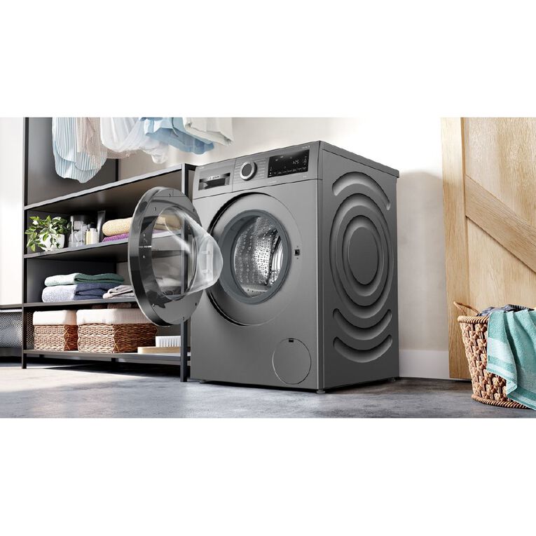 Bosch 9kg Series 6 Front Load Washing Machine - Cast Iron Grey, , hi-res