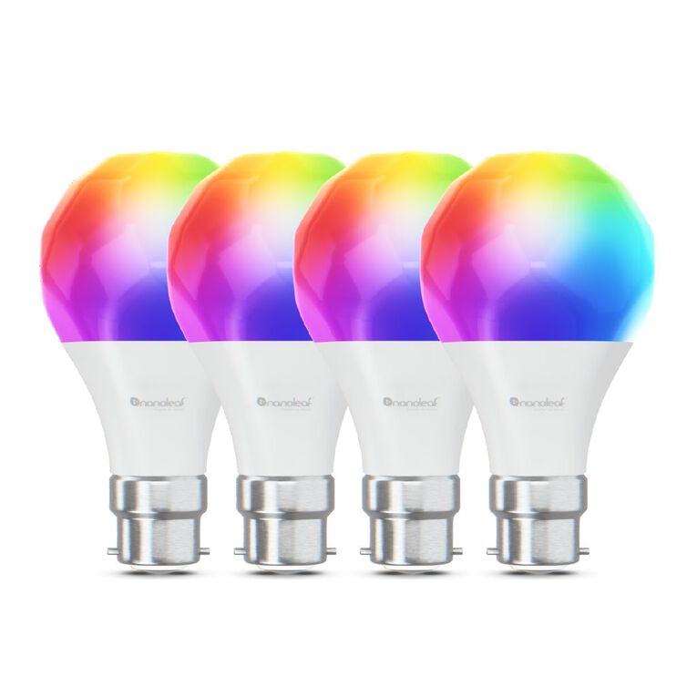 Nanoleaf Essentials Smart Bulb B22 WIFI - 4 Pack, , hi-res