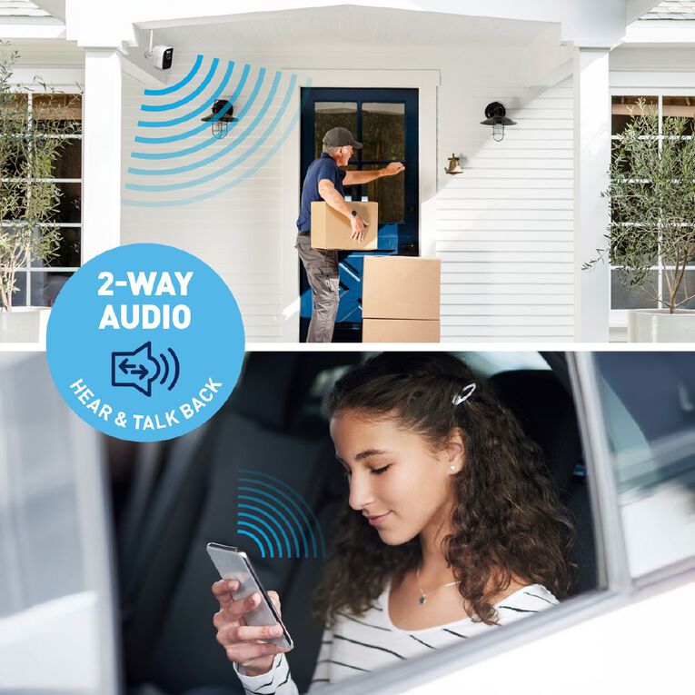 Swann MaxRanger4K Mini Wireless Security System / Base Station / 32GB / 2x MINICAM 4K IP Cameras, , hi-res